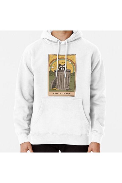 Hvit Stein King of Trash Printed Sweatshirt