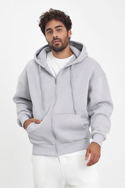 Weyeze Three Thread Raster Zip Sweat Af-K88505Lns