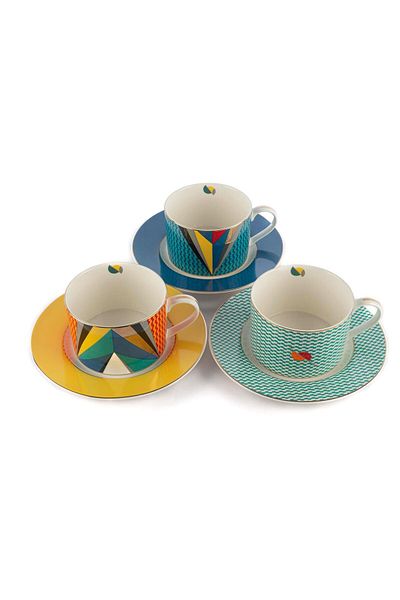 Mikasa Moor Billow 6-Piece Teacup Set - 220Cc