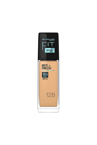 Maybelline New York Fit Me Matte & Poreless Foundation 16H Oil Control with SPF 22 - 128