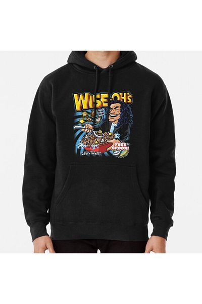 Hvit Stein Суитшърт с щампа на Wise-Oh's