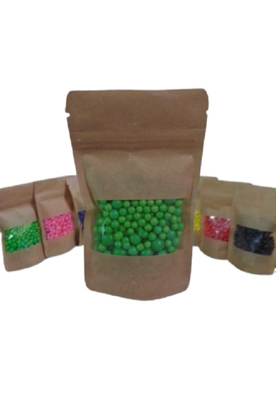 hediyehobihersey Yeşil Festival Boncuk Şeker 35 Gr