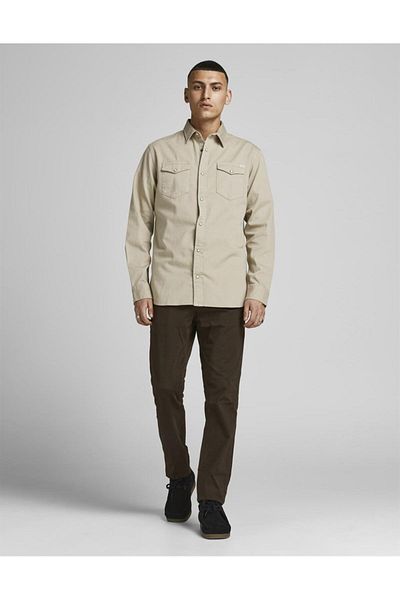 Jack & Jones Ανδρικό τζιν πουκάμισο 12138115