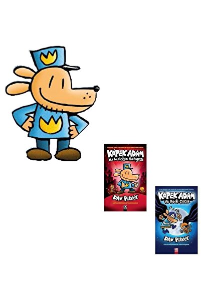 Altın Kitaplar Köpek Adam 3-4 Set (İKİ KEDİCİĞİN HİKAYESİ # VE KEDİ ÇOCUK) Da...