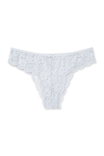 HNX 5-Piece Lace High Waist Large Size Brazilian Women's Panties
