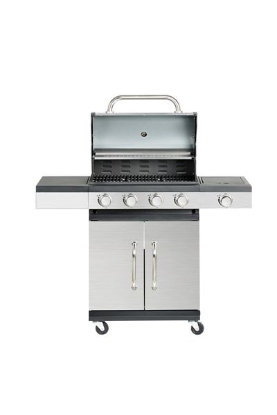 Beloger 13.7KW Adjustable Knobs 4 Burner Gas Grill