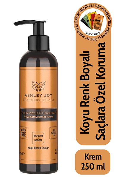 ASHLEY JOY Lavender Raspberry Extract - Dark Color Hair Protection Cream 250 ml