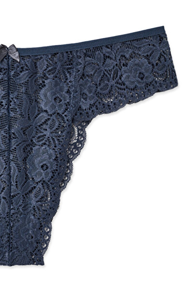 HNX 4 bucăți dantelă talie înaltă chiloți mari dimensiuni Brazil pentru femei