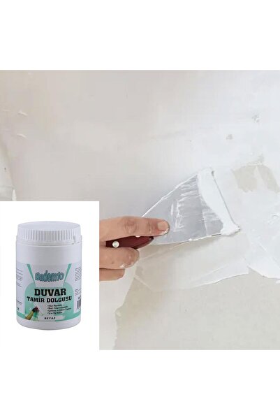 Badem10 Duvar Tamir Dolgusu (1 KG) Macunu Zemin Alçı Sıva Derin Boşluk Doldurucu Çatlak Onarıcı Giderici