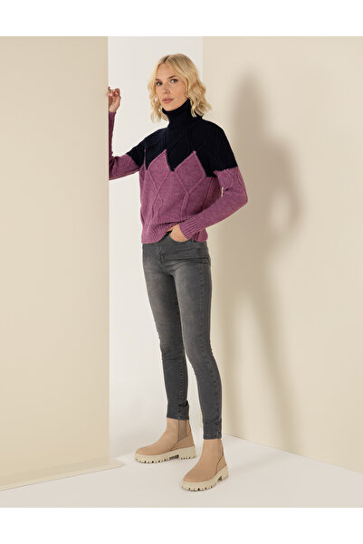 Pierre Cardin Koyu Gri Skinny Fit Jean Pantolon 50256581-VR080