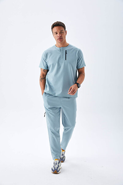 ARYA MEDİKAL Arya Medikal Marin Premium Seri Likralı Hemşire Ve Doktor Formas...
