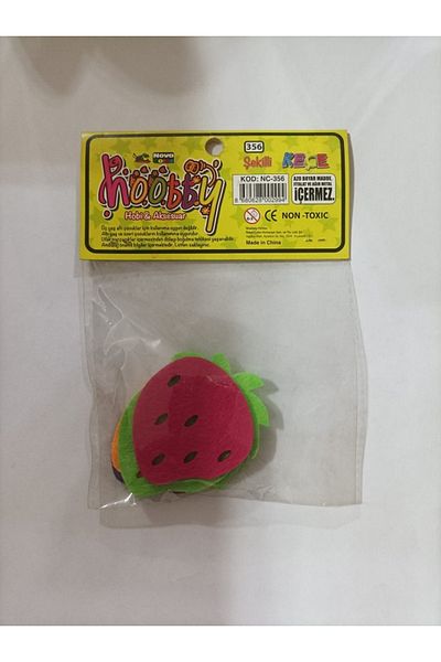 Nova Color Strawberry Patterned Felt Series - Large Nc-356 (1 Pack)