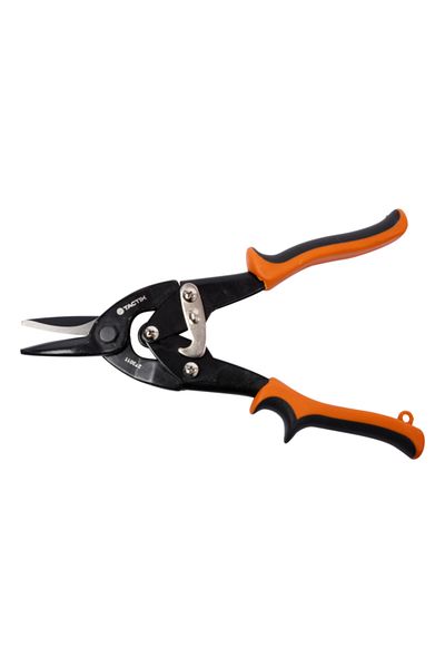 Tactix Chrome-Vanadium Steel Aviation Tin Snip with Handle 10inch