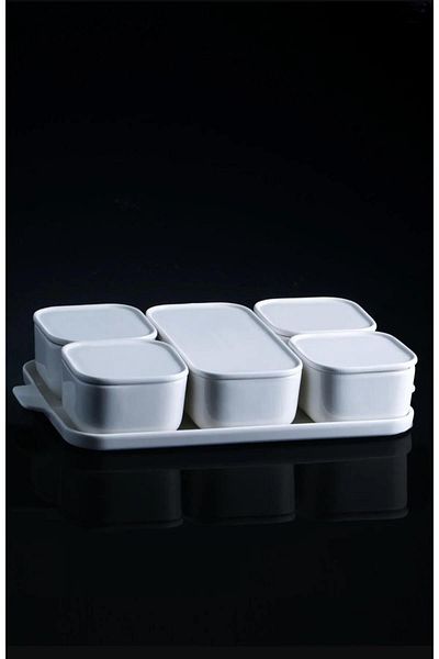 MİEN Mien 6-Piece Porcelain Breakfast Set - Por19-317S6