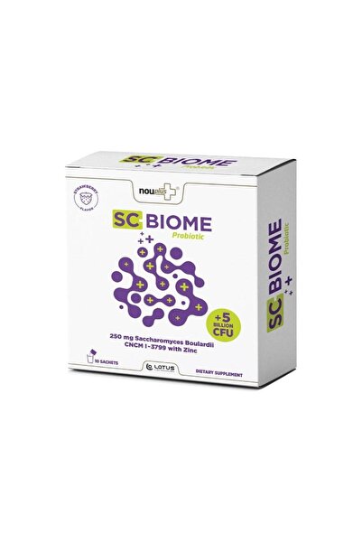 Nouplus مكمل غذائي بروبيوتيك من نوع Sc Biome، 10 أكياس