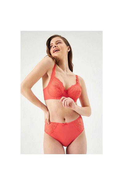 Eros 912 زهرة الرمان ساندي Underwire الدانتيل مجموعة حمالة الصدر
