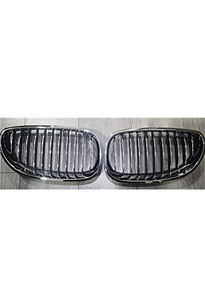 Genel Markalar BMW E60 Ön Panjur Böbrek Krom Set 2004-2009
