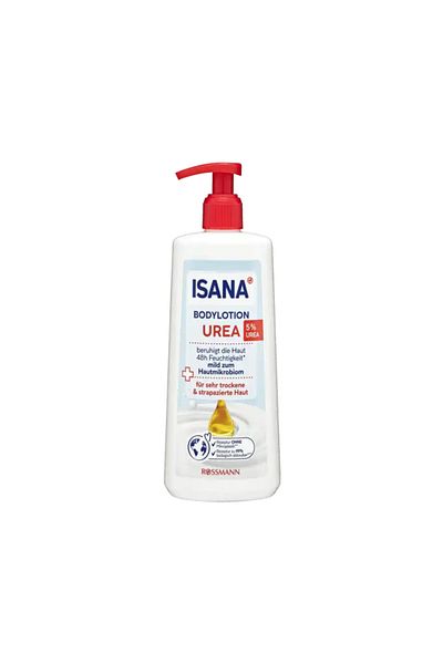 ISANA Advantage Package - Body Lotion, 5% Urea 300 ml and Panthenol 10 % Pflegekomplex 300ml