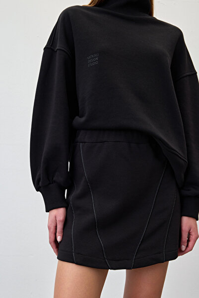 VATKALI Short college skirt with piping