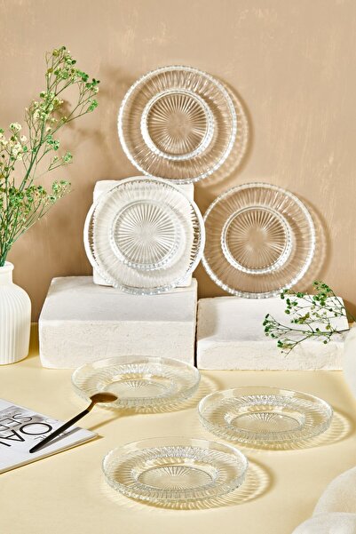Lora Bianca Riva 6 Piece Tea Plate Set