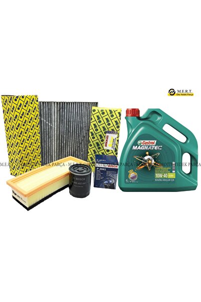 M.E.R.T. OTOMOTİV-YEDEK PARÇA Fiat Punto 1.4 8V Yağ Bakım Filtre Seti (2005-2012)