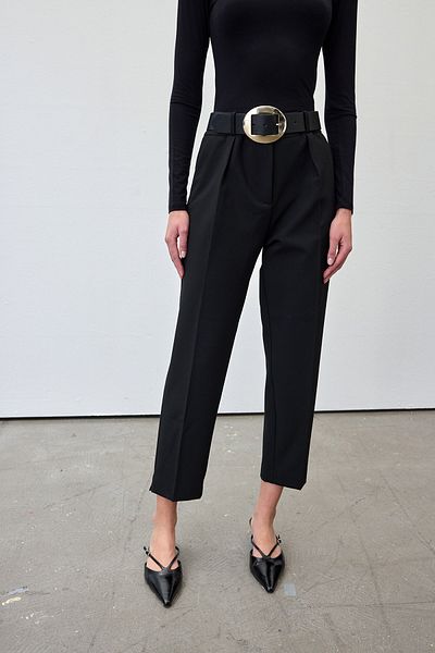 VATKALI Pleated Straight Cut Trousers