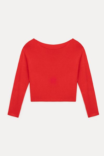 VATKALI Boat Neck Knitwear Sweater