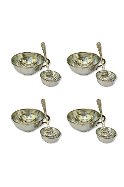 EFEMİR 4 قطع من المعلبة النحاسية المعلبة