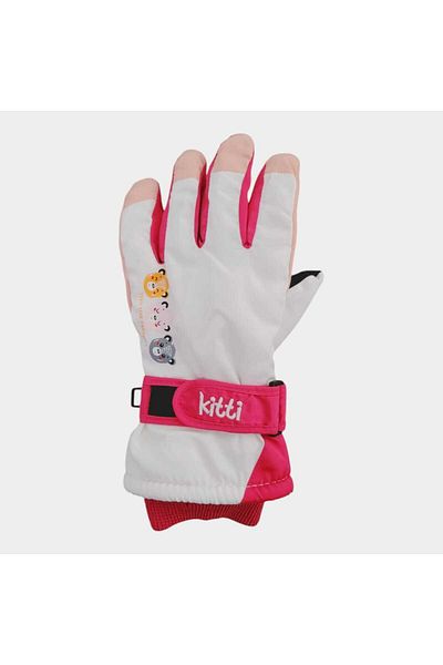 Aware Time Kitti 4-8 Years Waterproof Unisex Children's Snow Ski Gloves