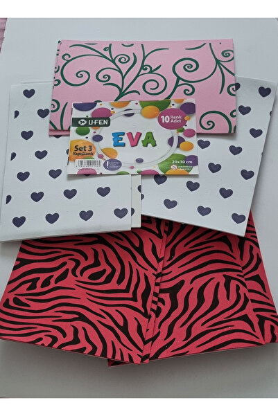 Modellino A4 Eva - Pack of 10 Patterned and Adhesive Ufen