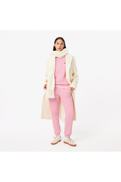 Lacoste Kadın Regular Fit Bisiklet Yaka Açık Pembe Sweatshirt