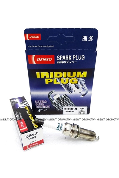 DENSO Toyota Corolla 1.6 Denso İridyum Buji Takımı 2008-2018