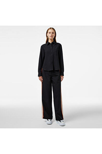 Lacoste Kadın Regular Fit Siyah Pantolon