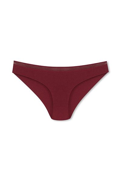 HNX Γυναικεία εσώρουχα Interlock Laser Cut Mesh Rubber Slip