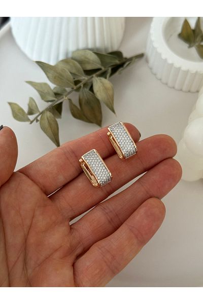 HERCY Xuping Model Imported Zircon Stone Earrings