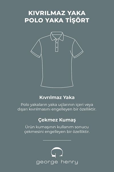 George Henry Pánské šedo-tmavě šedé tričko s pololímečkem Slim Fit – 2dílná nesrážlivá bavlněná tkanina