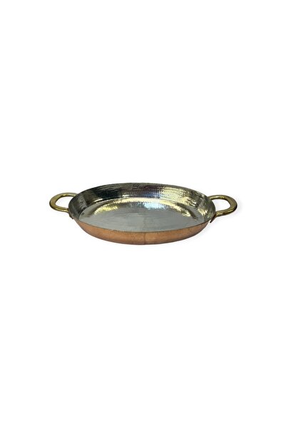 EFEMİR Medium Size Oval Copper Pan