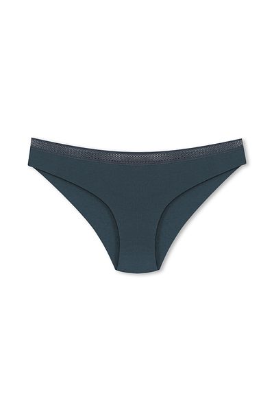 HNX Γυναικεία εσώρουχα 3 τεμαχίων Interlock Laser Cut Mesh Rubber Slip