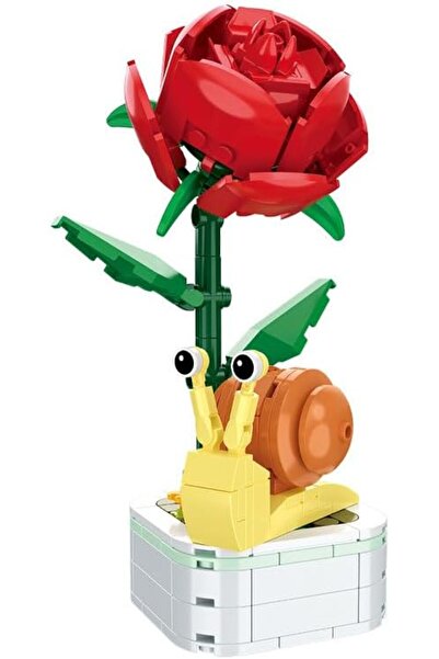 MEGA Çiçekler ve Böcekler Yapı Blokları Salyangoz