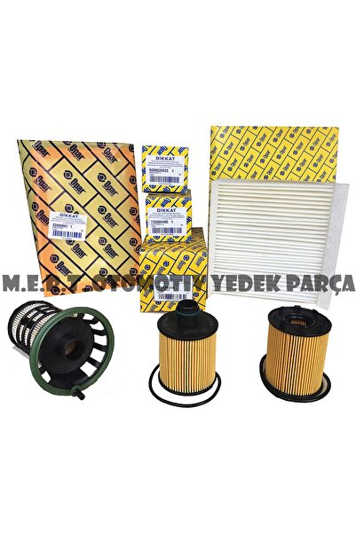 M.E.R.T. OTOMOTİV-YEDEK PARÇA Fiat Egea 1.3 Multijet Euro 6 Filtre Bakım Seti