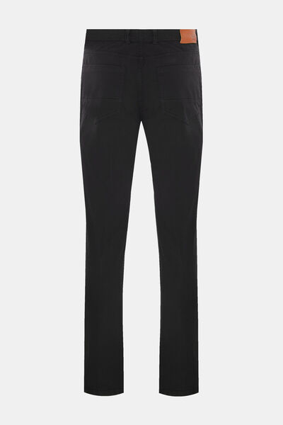 W Collection Black Pipe Leg Sports Pants
