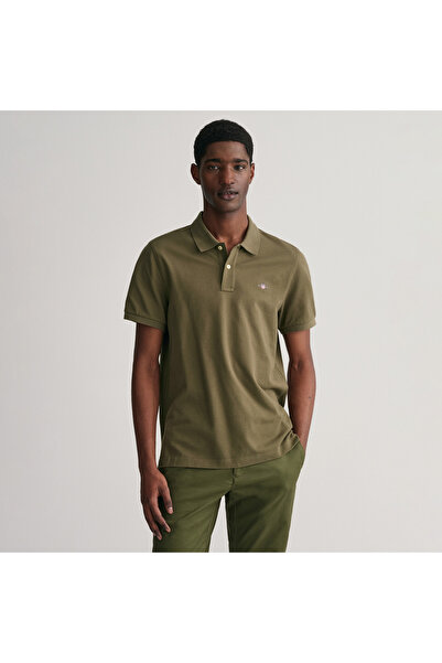 Erkek Yeşil Regular Fit Polo