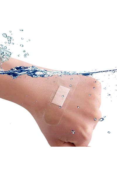 DS Sağlık Wound Band Waterproof Waterproof - 19Mmx72Mm 38Mm*72Mm 12 Pieces First Aid Strip