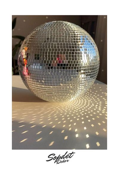 SopdetDekor Disco Ball 20 cm - High Quality Professional Disco Ball - Home Decoration