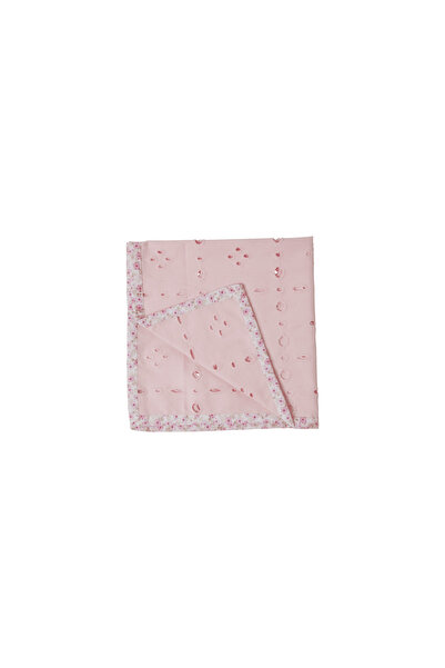 RICE Pembe Çiçekli Baskılı Peçete - 2'li Set