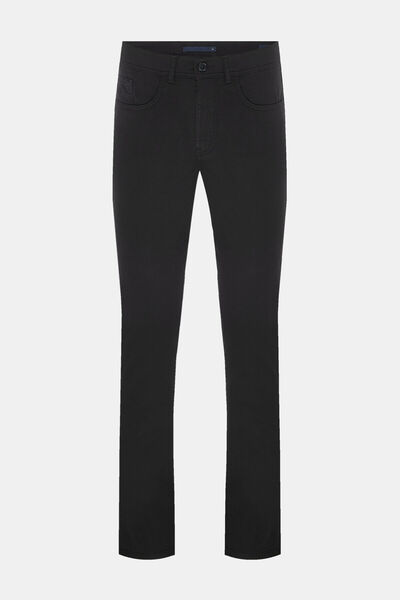 W Collection Black Pipe Leg Sports Pants