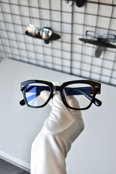 LOOKUP Blue Light Protection Screen Glasses Optical Compatible Can Change Glasses Wiping Cloth and Case Gift