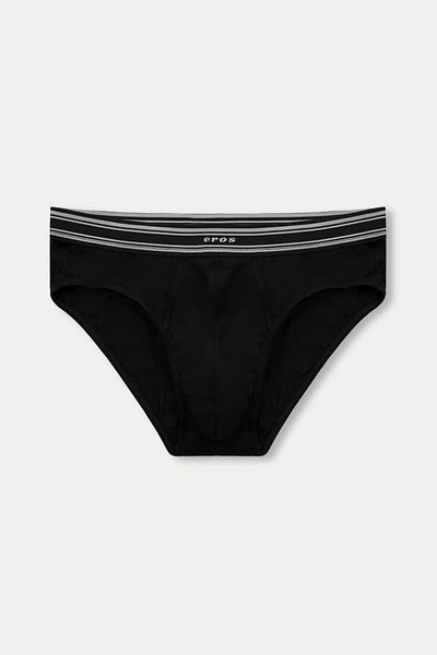 Eros 052 Black Micro Modal Men's Slip