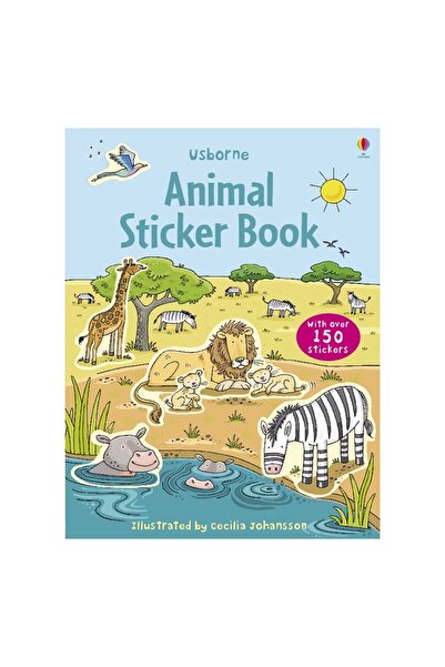 Usborne Sticker book, FIRST STICKER BOOK ANIMALS, Usborne, + 3 years
