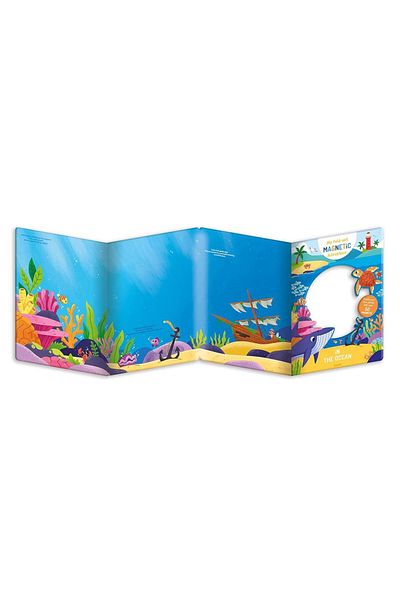 Auzou My Fold-Out Magnetic Adventure - In The Ocean